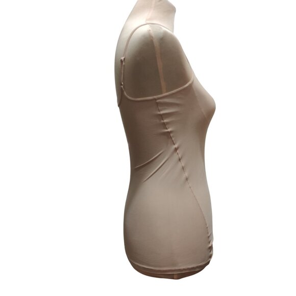 JKY by Jockey M Nude Smoothing Cami Tank Top Light Shapewear Adjustable Straps - Picture 5 of 7